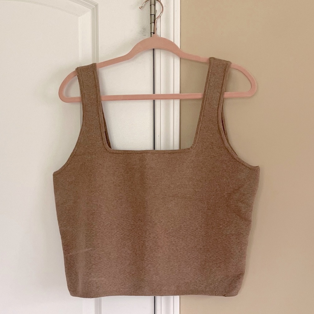 ‘Abercrombie & Fitch Soft A&F Collection Sleeveless Sweater